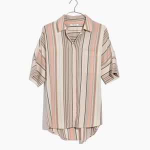 Madewell Courier Shirt in Aldwin Stripe